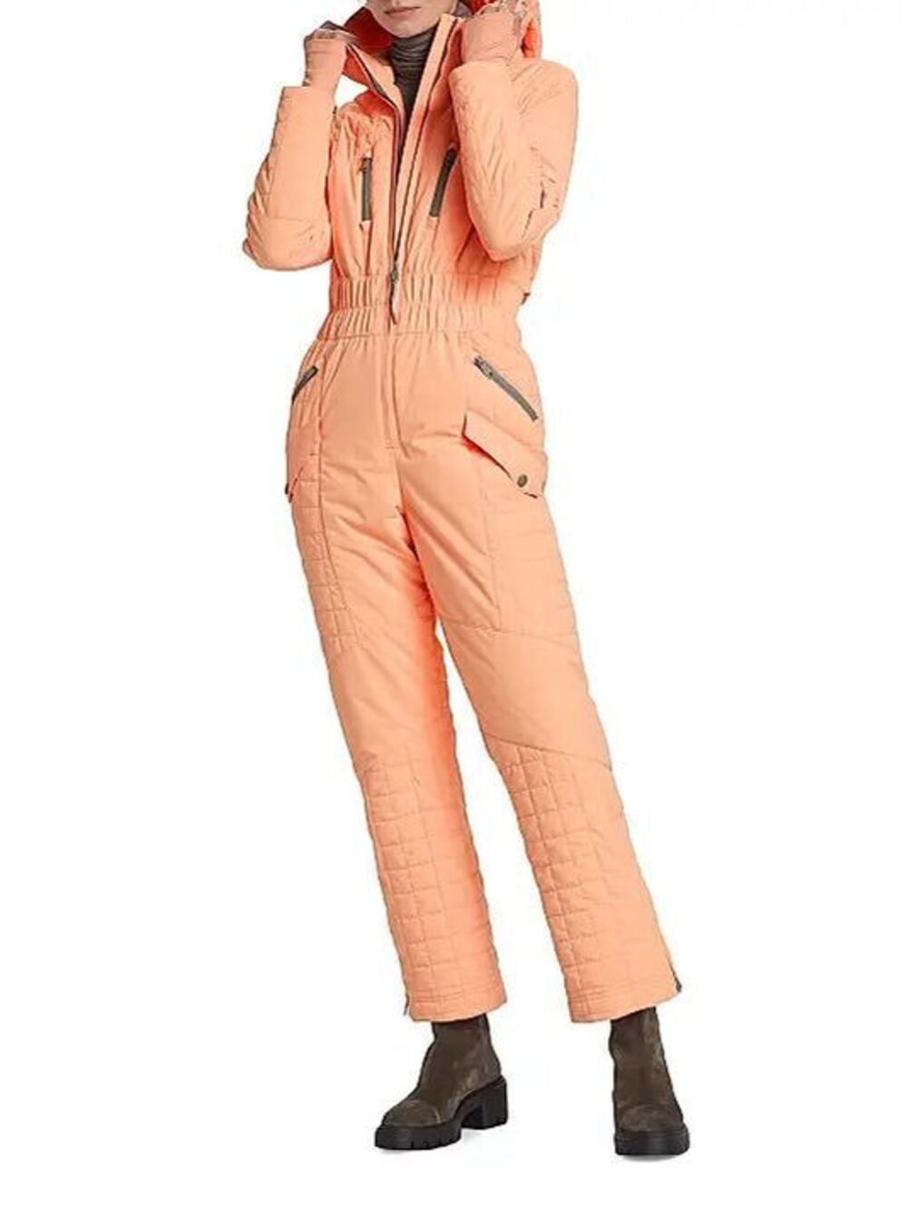 Free People  All Prepped Quilted Ski Suit Size M